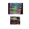 2019 China supplier new style rainbow color reflective fabric tape