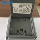 RJ45 And 13A Sockets Plates waterproof electrical raised floor box