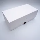Recyclable Kraft Customzied White Foldable Kraft Paper Boxes for Shoe Storage Packaging
