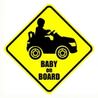Sale Car Customized Hot Sale 3M Reflective Car Magnet Sticker For Advertising Custom Baby On Board Sign