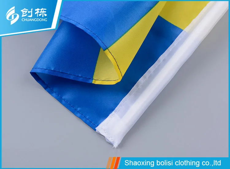 knitted polyester car flag wholesale