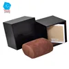 High end storage pu leather watch boxes square watches box with logo debossed