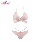 Sexy muslim see-through sexy girls transparent bikini swimwear