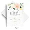 /product-detail/custom-coral-and-green-watercolor-floral-wedding-birthday-party-invitation-card-62144800884.html