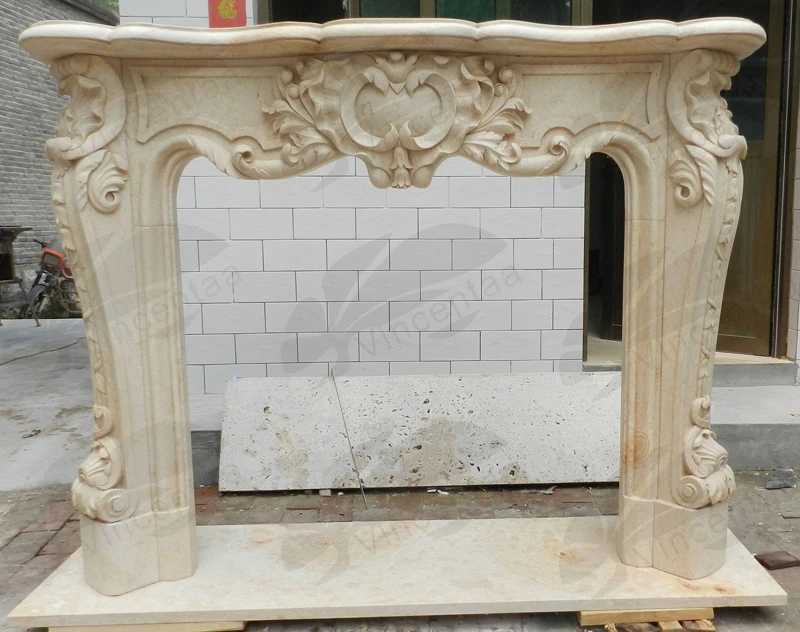 Popular Design Fancy Fireplace with 15 years Factory