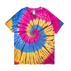 vintage tie dye two color t shirts wholesale cheap