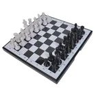 High Quality 29cm Travelling Magnetic Chess and Checkers Set