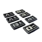 manufacture custom brand name semitransparent soft rubber pvc screen printing logo tpu label for bag