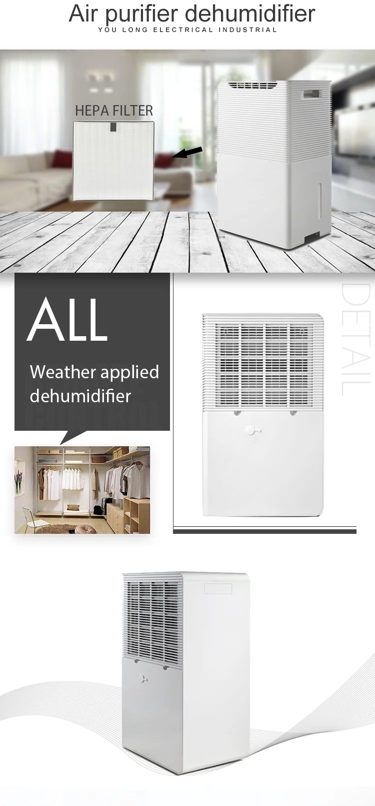 Humidity Reducer Big Dehumidifier, 230, 63.3 - detail 4