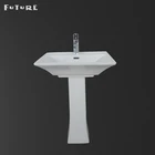 Bamboo Bangladesh Price Sanitary Ware Bar Bowl Basin Bathroom Luxury Pedestal Sinks