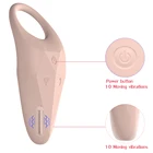 silicone rechargeable vibrating cock ring rubber pennis sex toy for man pussy