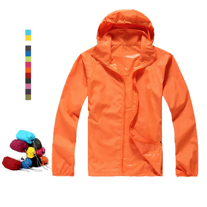 Men Women Soft Shell Quick Dry Jackets Outdoor Camping Hiking Waterproof Windbreaker Skin Clothing Hoodies Sportwear XS-3XL