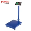 digital weighing scale with blue color