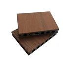 Black Composite China Easy Maintenance Black Outside Wood Composite Solid Boat Decking