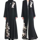F001 2019 latest abaya designs new model women muslim dress abaya in Dubai turkish abaya embroidery