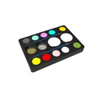 art craft supplies body painting kits professional 10 colors 2 glitter private label face paint set art craft