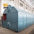 Automatic Wood Pellet Chip Solid Fuel Burning Hot Water Boiler