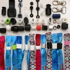 プラスチッククリップボタンリベット 2 部品リストバンドロックプレススナップボタンリストバンド