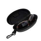 Hard Shell Protective Portable Travel Zipper Sunglasses/Eyesglasses Hard Case Box Bag