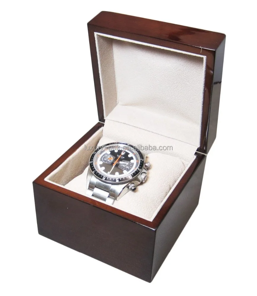 factory supply gift watch box single wooden watch box