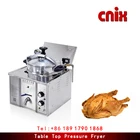 commercial kitchen equipment china electric deep fryer ce approved counter top pressure fryer