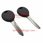 Uncut transponder chip ignition key blank replacement for Chrysler auto key no logo