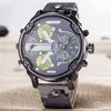 2019 New Design watch men brand clock OEM luxury bracelet leather watch men wrist Factory price fashion men's watch