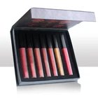 2019 Custom LOGO Waterproof Long Lasting Velvet Matte Lipstick Lip Gloss Set