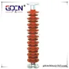 types of electric transmission lines/overhead line hardware/wire post insulator