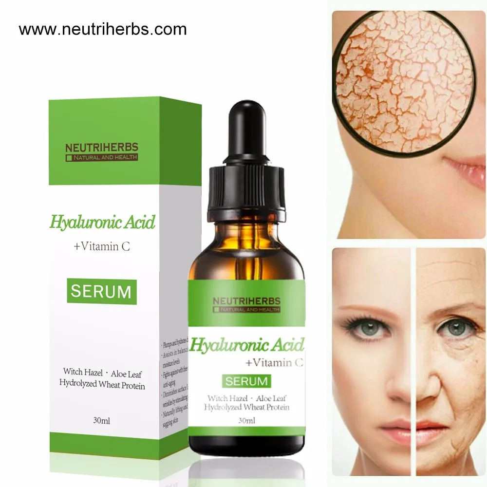 100% pure acid hyaluronic anti wrinkle serum with