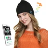 Headset Music Audio Hands-free Slouchy Bluetooth Beanie Winter Hat Headphone Knit Cap with Wireless Bluetooth