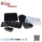 Carbon Steel Non-stick Coating 8pcs Bakeware Set with Lid