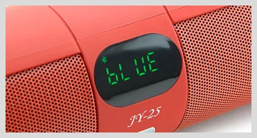 Factory price Bluetooth speaker 3W*2 Digital screen Potable Speaker with USB FM TF function - ANKUX.COM