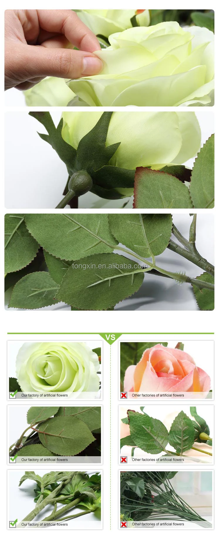 2015 Best Sell In Europe High Quality Silk Rose Artificial Flower Buy
