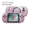 2.8" TFT screen mp3 player with digital camera, DV function,and LED flashlight