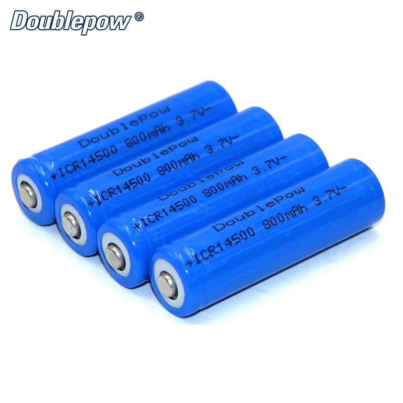 14500 Li Ion Battery 3 7v Aa 14500 800mah Lithium Cell Buy 14500 Li