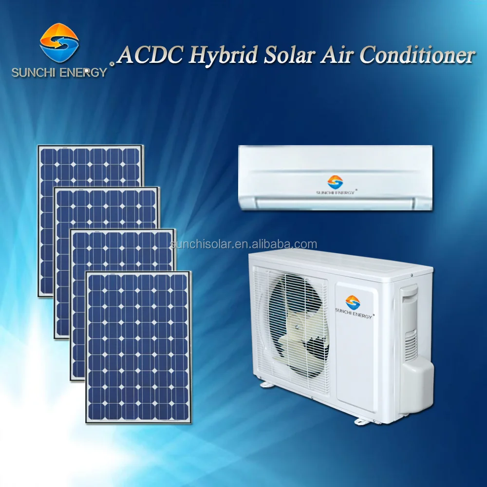 9000btu solar air conditioner system