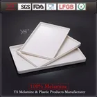 Safety health 100% melamine hotel amenity tray