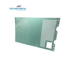 Custom sheet metal fabric laser cutting industry machine plate outdoor grade powder coated finished