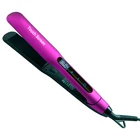 Touch screen hair straightener, wholesale custom private label flat iron titanium