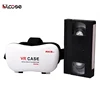 Watching movies 3d vr glasses Headset Plastic vr cardboard for mobile phone head magnifying glasses