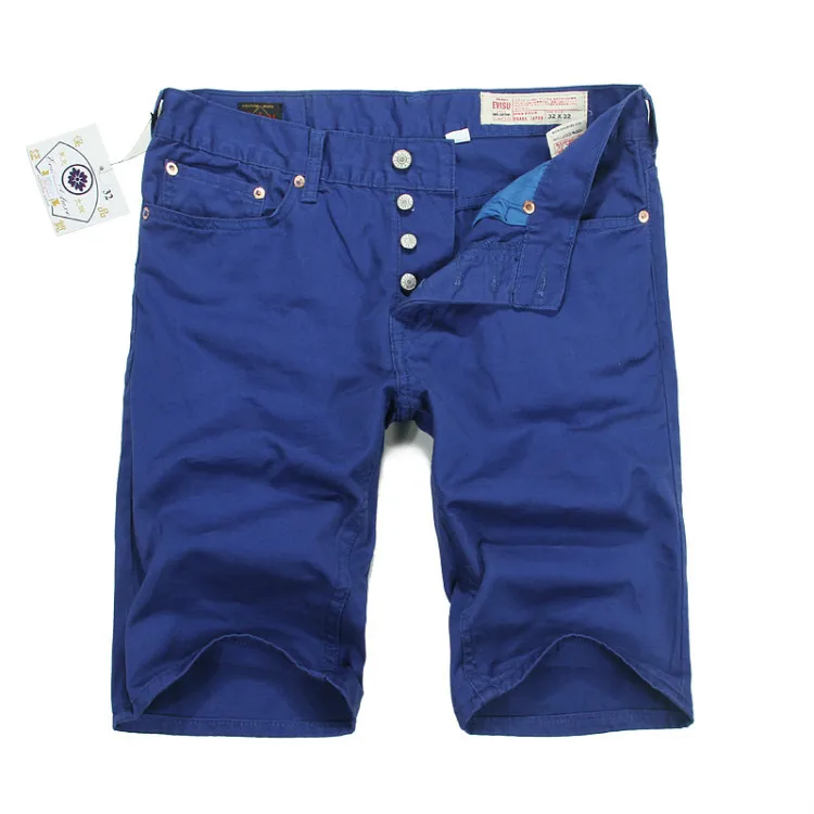 Hot sales Summer men's casual Cargo Shorts Mens Sport beach of fitted,mid,100% cotton,, high-quality,blue,