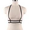 Hollow Out Elastic Cage Bra Bustier Top Alluring Women Harness Bra