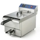 Professional Heavy Duty Stainless Steel Safety Used Electric Deep Fryer