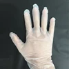 cornstarch made biodegradable compostable disposable plastic pe food handling gloves clear