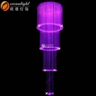cake colorful fiber optic lamp color changing lamp om185