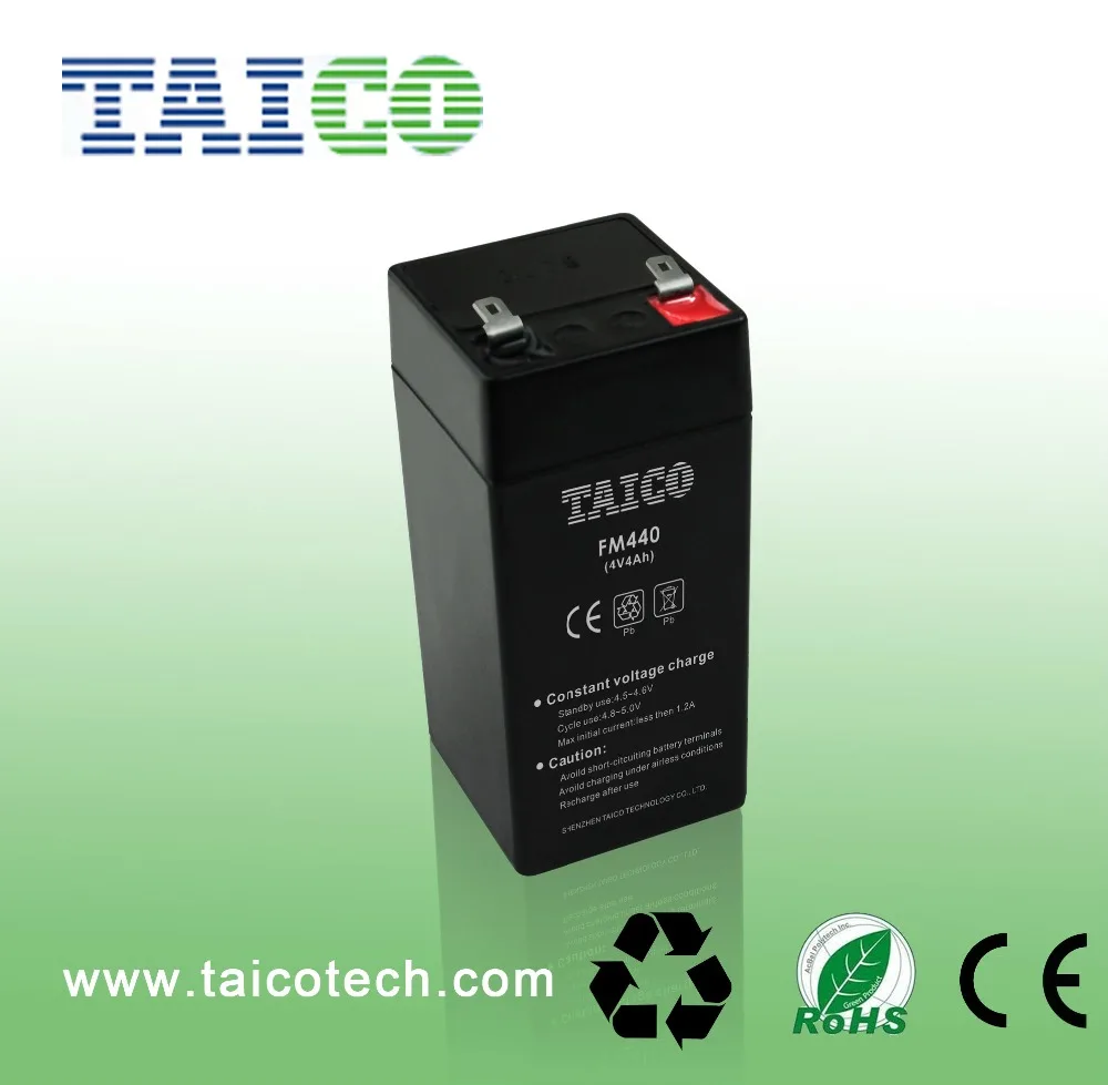 Agm Batteries 4ah 4v Rechargeable Battery