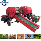 Corn Grass Silage baler packing machine, Silage rice straw round bundling machine/corn round baler/ hay baler