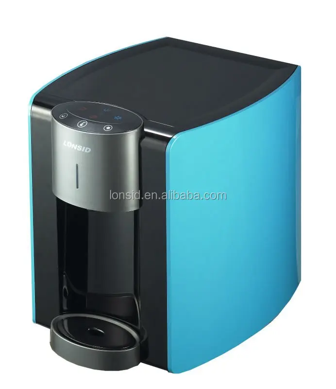 housing hot and cold plumbed-in mini ro uf ozone water cooler