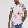 fashion latest shirt men custom hot floral hawaiian shirt